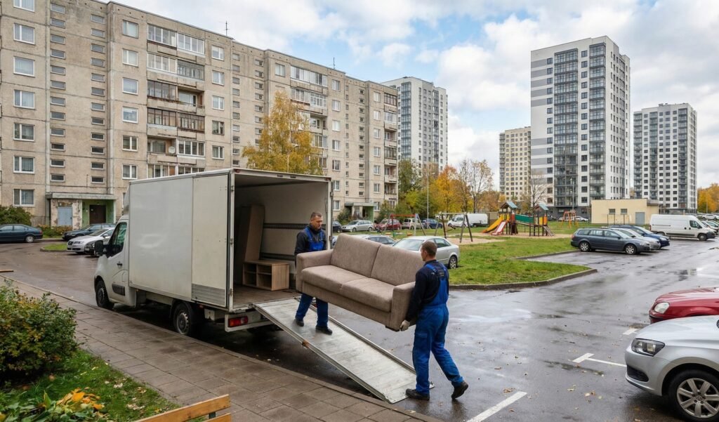 Perkraustymas Pašilaičiuose, kaip išvengti chaoso dideliame rajone